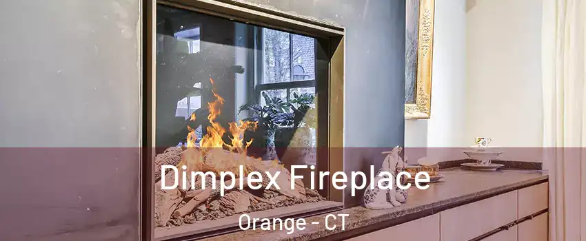  Dimplex Fireplace Orange - CT