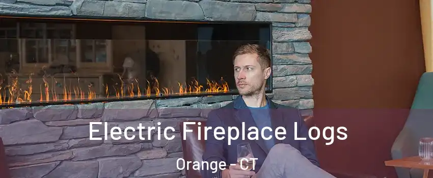  Electric Fireplace Logs Orange - CT