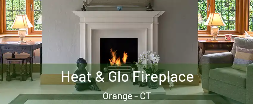  Heat & Glo Fireplace Orange - CT