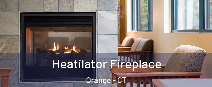  Heatilator Fireplace Orange - CT