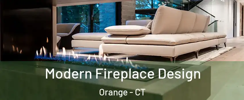  Modern Fireplace Design Orange - CT
